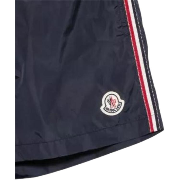 Moncler SS26 Plážové logo Bočné vrecko Stredný pás Plavecké šortky Pánske plavky L10912C0001453326743