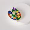 Smaltované brože na paletě pro ženy Oblečení Kabát Šperky Doplňky Dárky