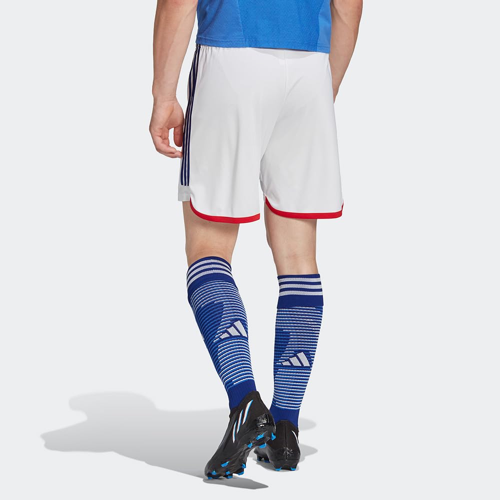[Adidas] Fotbalové šortky Japonská fotbalová reprezentace 2022 Domácí replika šortek NCX80 Pánské Bílé (HF1850) JS