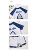 Boys' Short Sleeve Cartoon Shark Swimsuit Set for Big Kids