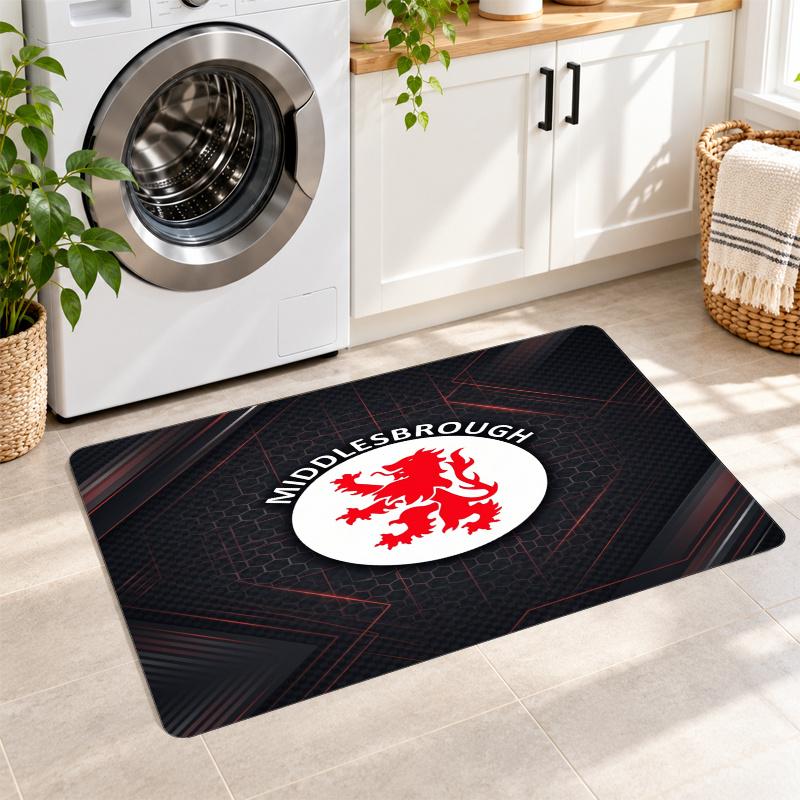Flannel Kitchen Mat Middlesbrough Soft Area Rug Non Slip Floor Carpet Home Decoration