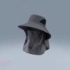 Big Eaves Fishing Hat Leisure Face Covering Insect Proof Cap Versatile Mountaineering Hat  Outdoor