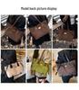 2025 Retro Matte Large-Capacity Women's Fashion Tote & Shoulder Bag