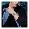 Dragon Watch Men's Stainless Steel Gold: Luminous Analog Calendar Dragon Quartz Watch Antique 3ATM Waterproof Men's Fashion Accessories Gold -