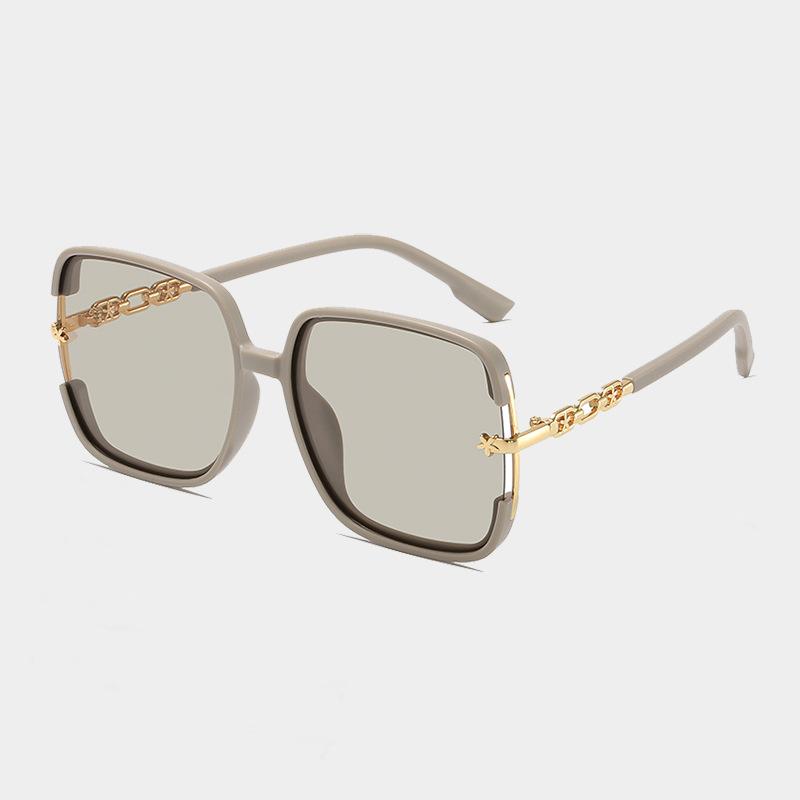 Ultra-Light Chain Plain Sunglasses, Polarized Light, Anti-Glare, Ultraviolet Sunscreen Glasses, Driving Sunglasses