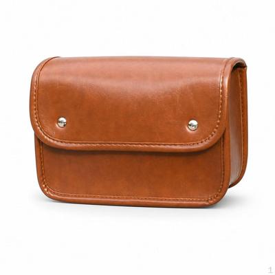 Electric Scooter Front Storage Bag Waterproof Charger Pouch Brown