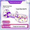 Baby Play Tent Set: 3-in-1 with Basketball Pool & Crawling Tunnel for Children Aged 0-3