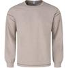 Asics Sports Lifestyle Series American Retro Soft Comfortable Crew Neck Long Sleeve Sweatshirt Unisex Sweatshirt Gray 2203A311-250