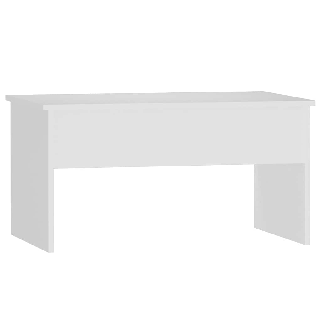 Vidaxl Stolik Kawowy, Biały, 80X50,5X41,5 Cm, Materiał Drewnopochodny