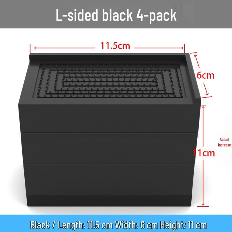 "Non-Slip Furniture Leg Pads: Height-Boosting Support for Tables & Sofas"