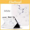 Capa Folio Flip Elegante com Padrão de Mármore para iPad com Material PU Premium
