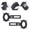 Motorcycle Headlight Mount Aluminum Alloy Spotlight Mount Bracket Adjustable Light Lamps Holder For Spotlights Running Lights