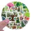 55 Tree Tree Plant Graffiti Stickers Decorative Scooter Laptop DIY Stickers