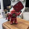 Red/Green Fat Zaku Q Version Magnetic Assembly Action Figures Model Kit Mech Desktop Decoration Trendy Toys Gifts Collectible