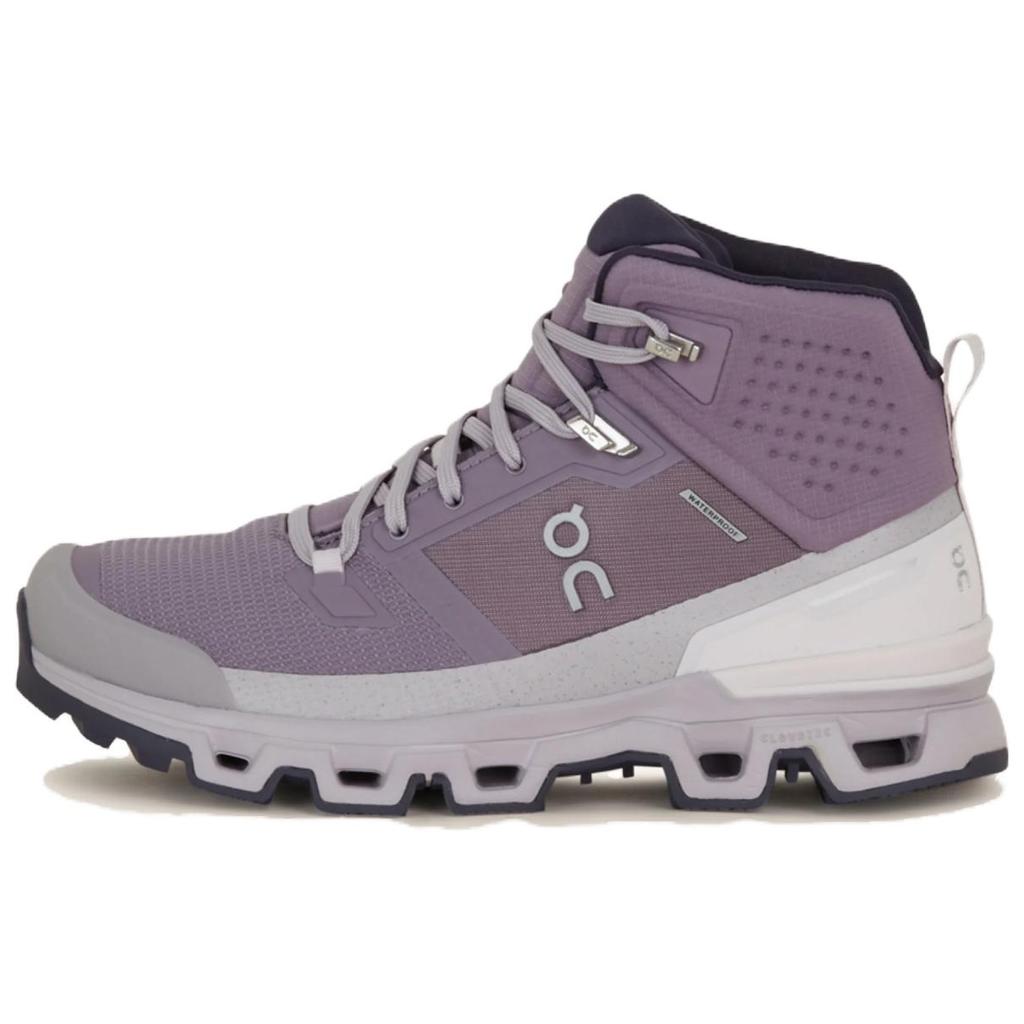 On Cloudrock 2 Vodotěsné Pohodlné Kotníkové Outdoorové Boty Dámské boty Fialové 63.98281
