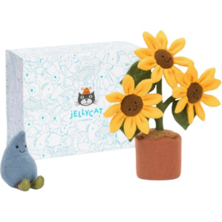 

JELLYCAT Fun Items, Fun Plants Quaint And Whimsical Box Toy Ornament Potted Bouquet Dolls Plush Doll 13cm/35cm Height