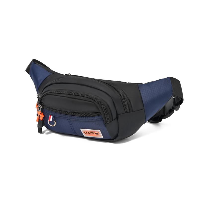 Fashion Casual Men's Waist Packs Light Weight Oxford Crossbody Shoulder Bags For Men & Women Stylish Style Men's Fanny Bag Bolsa