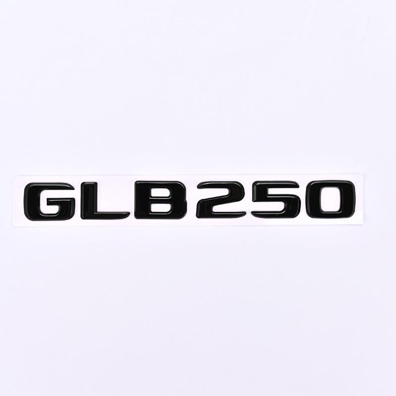 Compatible Mercedes-Benz GLB-Series Tail Number Badges: GLB53, GLB180, GLB200, GLB250