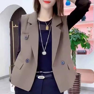 Elegante und schicke Damenweste, Anzugweste, Jacke für den Frühling