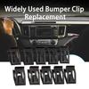 20Pcs Dashboard Trim Clip Metal Universal Easy Installation Front Console Dash Retainer Clamp Replacement Car Accessories