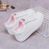 Women's White Thick-Soled Casual Shoes for Spring and Autumn 2023