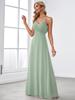 Ever-Pretty Women's Pleated Sweetheart Draped Back Floor-Length Bridesmaid Dress