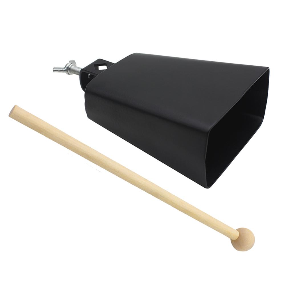 5in Cow Bell Metal Hand Percussion Music Cowbell Noise Makers Drum Accessories for Beginner