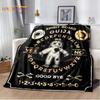 Magic Ouija Board Alphabet Blanket Witchcraft Pentagon Blanket for Bedroom Living Room Sofa Gothic Ouija Hand Flannel Blanket