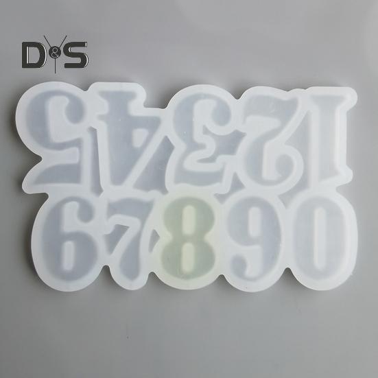 Heat Resistant Baking Mold Multi Use Silicone Decorating Numbers Chocolate Candy Mold Party Supplies