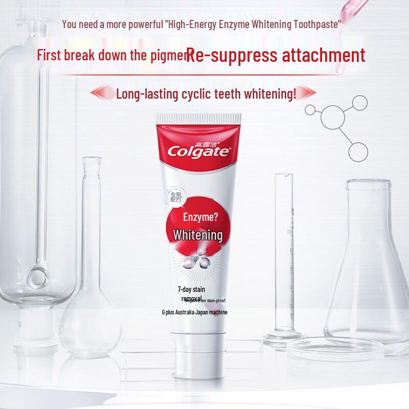 Colgate Enzyme Brightening Whitening Toothpaste