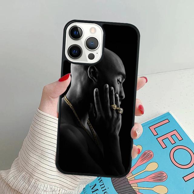 

Tupac 2pac phone Case Cover For iPhone 17 Air 16 15 14 Plus apple 16 11 12 13 Pro Ma coque iPhone 13