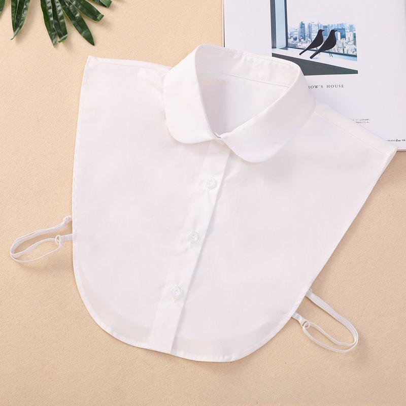 

Жіночий бавовняний знімний комір – Універсальний, Варіанти білого/чорного кольору