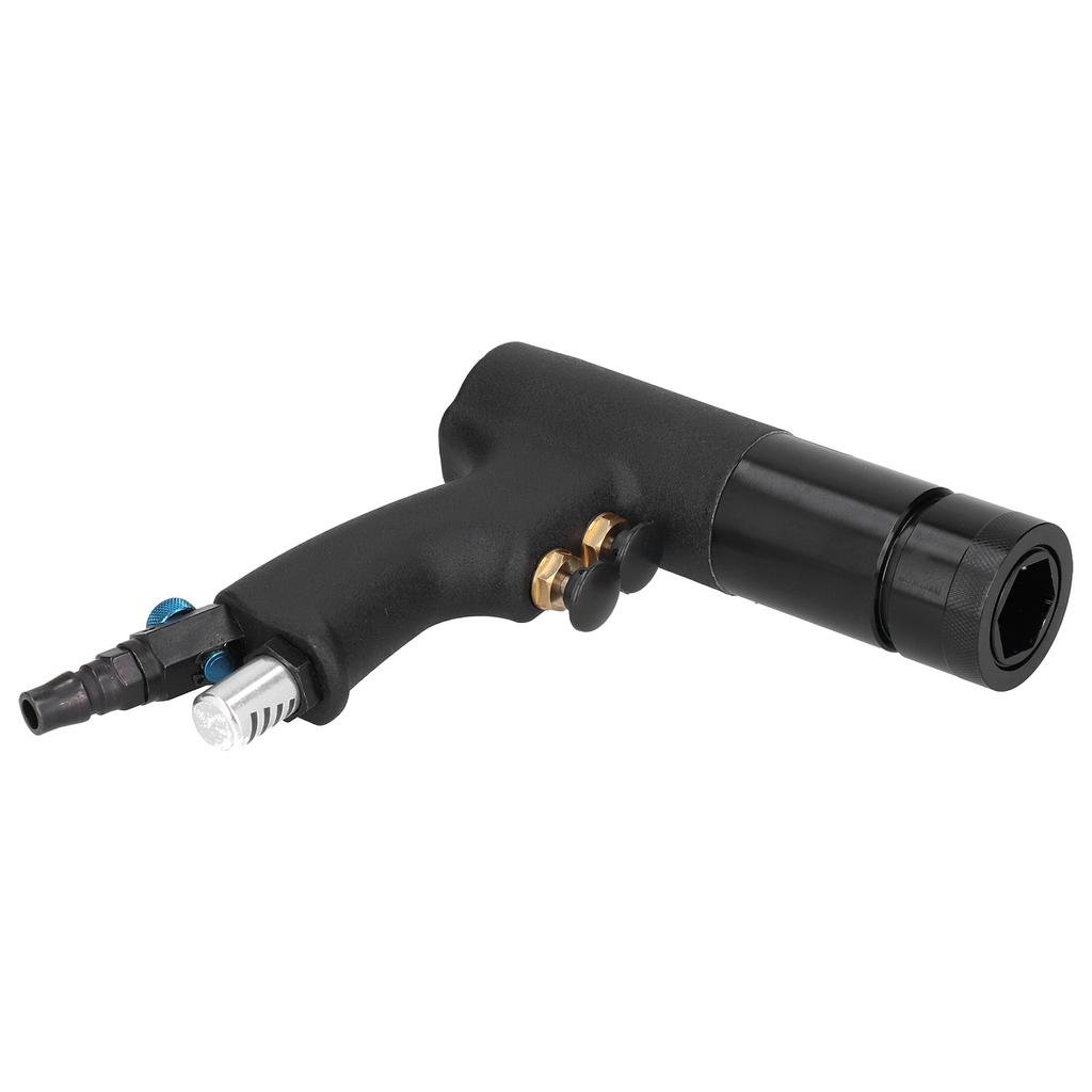 Pneumatic Riveting Nut Gun Black Alloy Steel Hardware Tools Metric Thread M6 M8 OW 703