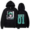 NEU Mode Anime Deku 01 Bedruckter Hoodie Damen Herren Herbst Winter Sweatshirt Hip Hop Harajuku Streetwear Langarm Pullover