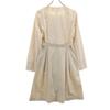 Unused ANAYI Made In Japan Long Sleeve Long Dress 38 Beige Women Used