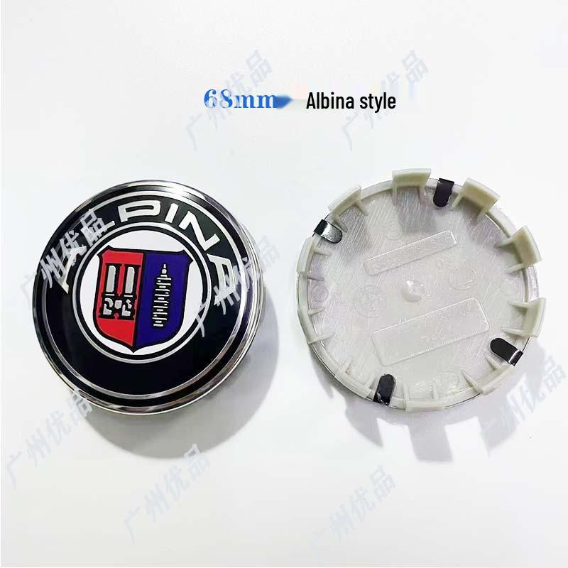 Universal Hubcaps Center Caps (68MM & 56MM) for 3 Series, 5 Series, X Series Modified Cars