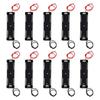 10pcs Plastic 1X 18650 Battery Storage Box Case 1 Slots Way DIY Batteries Clip Holder Container With Wire Lead For 18650 Battery
