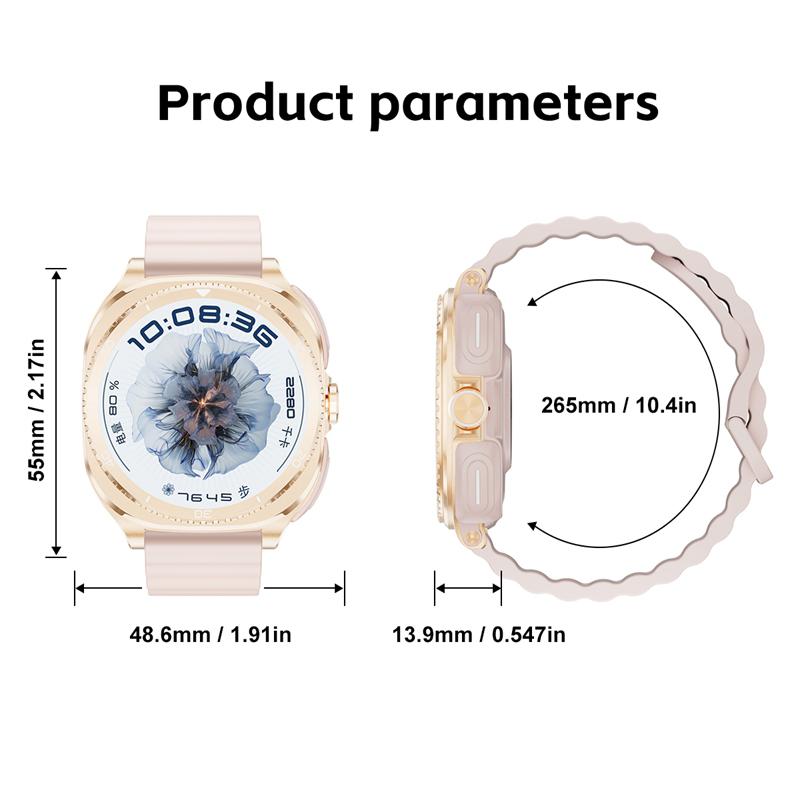 2-in-1 Smartwatch mit kabellosen Ohrhörern, 1,53 Zoll Voll-Touchscreen, Bluetooth, IP67, Kompatibel mit Android iOS
