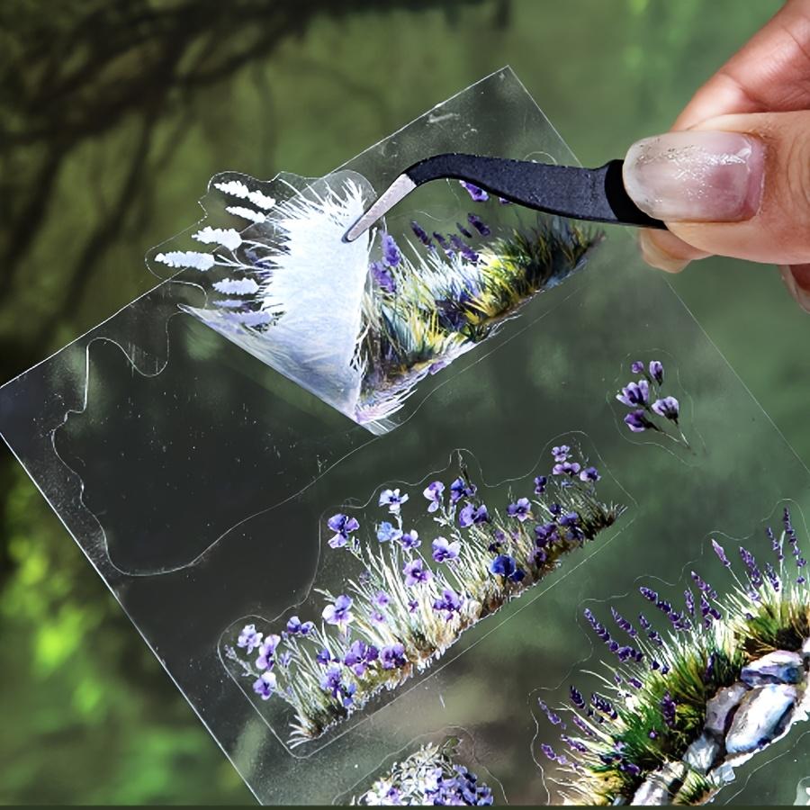 Series Floral & Nature-Themed Stickers - Vibrant Botanical Designs for DIY Journals, Scrapbooks, Laptops, Water Bottles