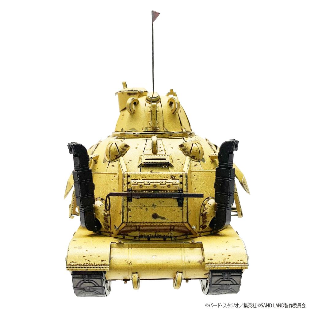 Tenyo Metallic Nano Puzzle Army Tank Corps 104 Stainless No Glue Laser Craft 3D by Akira Toriyama Sandland King's No. (TEN-T-ME-023M), Steel,