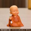 Malá figurka mnicha Mini soška mnicha Roztomilá soška Buddhy Rozkošné miminko Malá dekorace mnicha Kreativní malá ozdoba