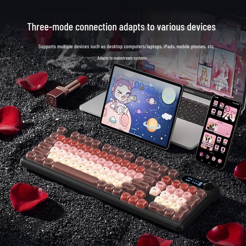 B.O.W K960BU Wired RGB Membrane Keyboard