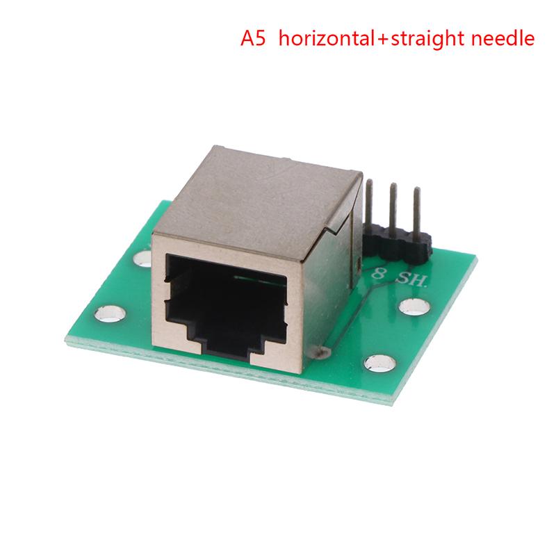 1Pcs Rj45 Adapter Board To Xh2.54 Modular Ethernet Connector Adapter Network Interface + Breakout Board + Pin Header