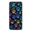 Dog Paw Phone Case For Samsung Galaxy S25 S24 S23 S22 S20 Ultra S21 FE 5G S10 Plus S10E Soft TPU Cover