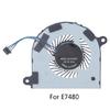 Laptop Cooler Fan 4 Pin 4-wire CPU Cooling Fan Quiet Notebook Heatsink for Dell Latitude 7480 E7480 7490 E7490