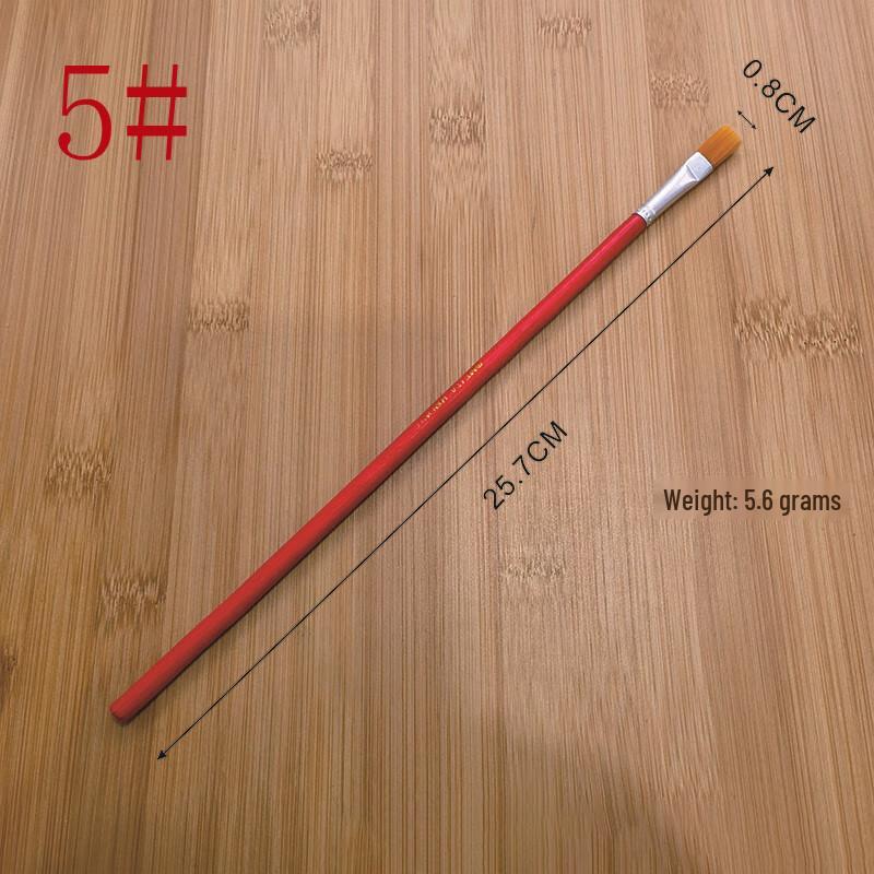 Xinfan Red Handle Nylon Art Brush