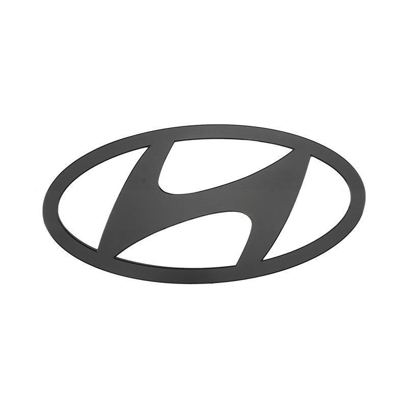 Hliníková slitina Zadní odznak auta Přední znak pro logo Hyundai Elantra Tucson Kufr Vyměnitelná nálepka Modifikační příslušenství AF2
