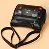 Middle-Aged Women's Large Capacity Bag Soft Leather Shoulder Crossbody Bag for Mom