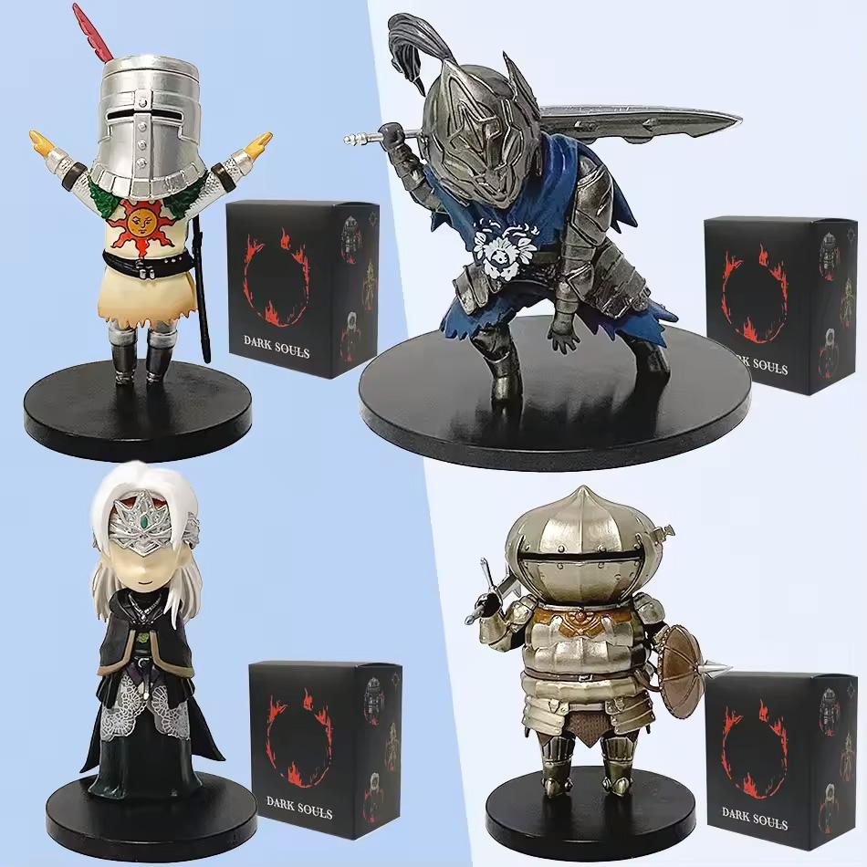 Dark Souls Figure Solaire Siegmeyer Oscar Ornstein Artorias Action Figure Pvc Statue Collection Model Toys for Children Gifts