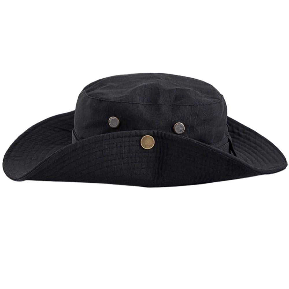 New Unisex Wide Brim Fisherman Hat Breathable Summer Sunshade Bucket Hats Adjustable Hats For Camping Outdoor Activitie Fishing